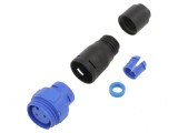 Conector circular mamă 2 pini fără contacte PX0411/02S/5560