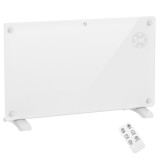 HOMCOM Radiator electric pentru podea sau perete 1500W afișaj LED, temporizator 24 de ore sau săptăm&acirc;nal, termostat, telecomandă | Aosom Romania