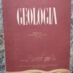 GEOLOGIA , MANUAL PENTRU CLAS A XI -A de ION BANCILA