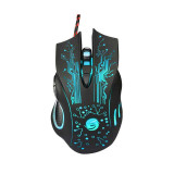 Cumpara ieftin Mouse USB Glowing pentru Gaming Edman M950, 3200 DPI, 6 butoane, Negru