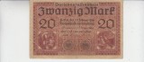 M1 - Bancnota foarte veche - Germania - 20 marci - 1918