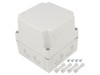 Carcasă universală FIBOX MNX 130x130x125mm policarbonat IP67 gri