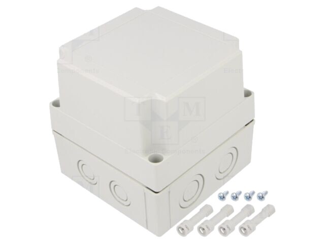 Carcasă universală FIBOX MNX 130x130x125mm policarbonat IP67 gri