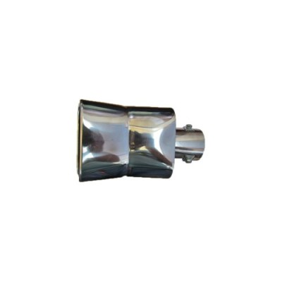 Ornament toba inox, intrare 6.2 cm, lungime 21 cm, latime maxima 14 cm Cod: 1167 foto