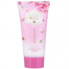 Crema pentru maini si unghii Sakura Spa Cherry Blosom, Accentra 8157821, 60 ml foto