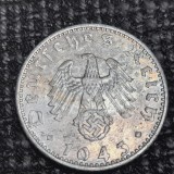 Moneda Germania Nazista 50 Reichspfennig 1943 A Berlin - Originala
