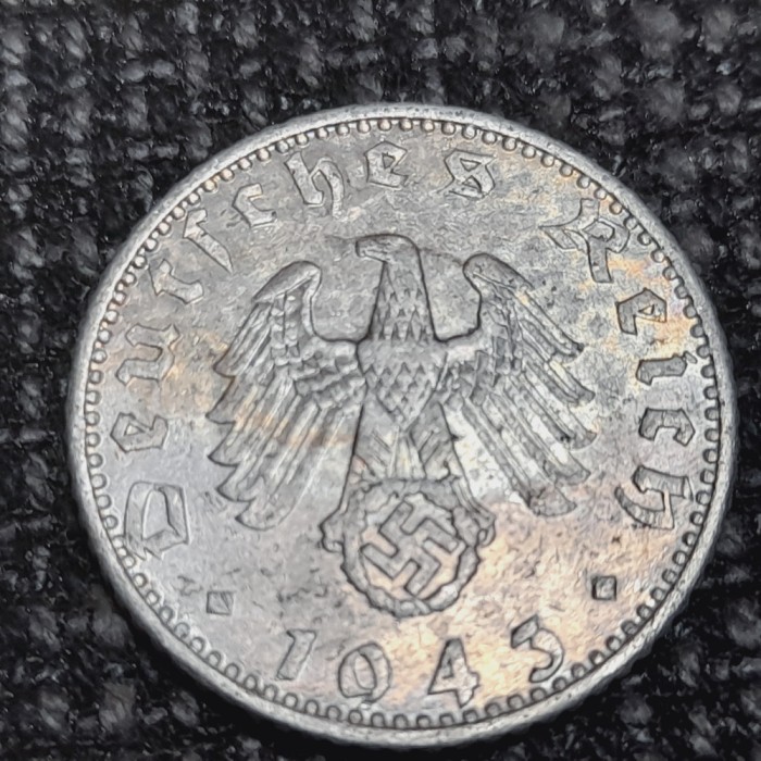 Germania Nazista 50 reichspfennig 1943 A (Berlin)
