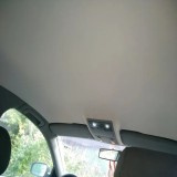 Material pentru reconditionare plafon auto, material textil cu spate buretat, culoare Gri Deschis, dimensiune 2m x 1,50m, AVEX