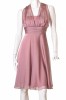 Rochie Marilyn Monroe Roz Poudree Voal Paiete Corset C&amp;A 36 S Noua