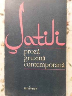 SATILI. PROZA GRUZINA CONTEMPORANA-COLECTIV-209722 foto