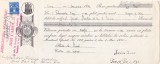 Banca Nationala - Cambie - BILET LA ORDIN 1931 TIMBRU SEC 8 LEI APOSTILA