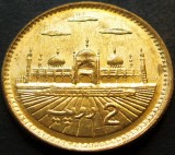 Moneda exotica 2 RUPII - PAKISTAN, anul 2001 * cod 4974 B = UNC