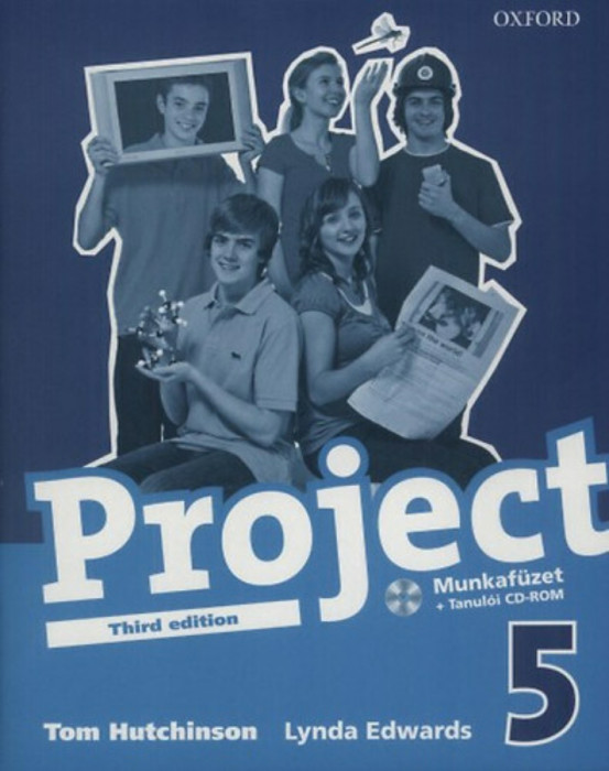 Project 5 - Third edition - Munkaf&uuml;zet + Tanul&oacute;i CD-ROM - Tom Hutchinson