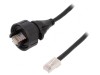 Patch Cord Ethernet 5m Buccaneer 8P Poliamidă Aurit