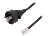 Patch Cord Ethernet 5m Buccaneer 8P Poliamidă Aurit