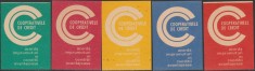 1972 Romania - Set 5 etichete de chibrituri romanesti Cooperativele de Credit
