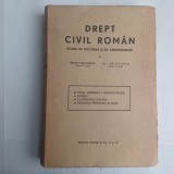 DREPT CIVIL ROM&Acirc;N VOL.2- ROSETTI BALANESCU-1943 R4.