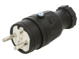 Conector Alimentare AC PCE 0531-S 2P PE 250VAC 16A pentru Cablu