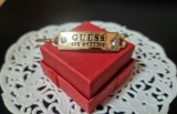 Brățară fixă GUESS Los Angeles Originală &ndash; Ton Auriu cu Cristale
