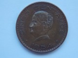 5 CENTAVOS 1954 MEXIC