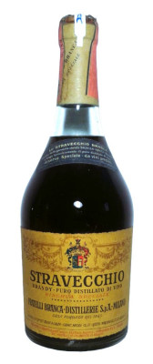 A -RARITATE BRANDY STRAVECCHIO BRANCA RISERVA speciale, sigillo aur, CL 75 GR 42 foto