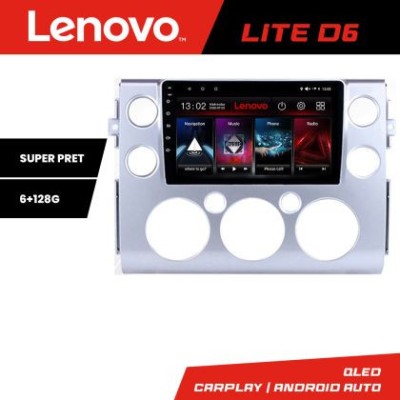 Navigatie Toyota FJ Cruiser 2006-2020 Android radio gps internet 8 core 6+128 Lenovo CarStore Technology foto