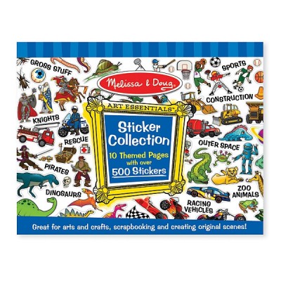 Colectia de abtibilduri Melissa and Doug Albastru foto