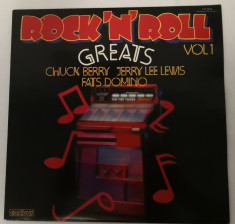 [Vinil] V.A. - Rock&amp;#039;n&amp;#039;Roll Greats - Volume 1 - compilatie pe vinil foto