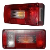 2 x Lumini Lampa cu Bec Spate pentru Remorca Caravana Tractoare Camioane 12V E11 cu Cablu