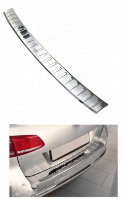 Ornament protectie bara din inox calitate premium VW Passat B7 Break / Combi 2010-2014 foto