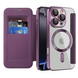 Husa iPhone 16 Pro Max Asteroid GSM SmartMag Book Case, mov