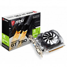 Placa Video Noua MSI GeForce GT 730, 4GB GDDR3 128Bit, VGA, DVI, HDMI, PCI Express 2.0, High Profile foto