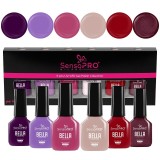 Set 6 Oje Semipermanente BELLA SensoPRO Milano, Chic Adventure