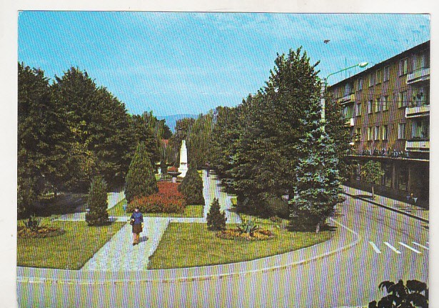 bnk cp Simeria - Vedere din centru - necirculata - marca fixa