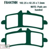 Klocki Ham. Moto. Ducati 1199 Panigale Abs (12-14)/ 1198 (09-11) Honda Cbr 1000 Rr-Spe Fireblade (14) 401504 EBCFA447HH