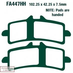 Klocki Ham. Moto. Ducati 1199 Panigale Abs (12-14)/ 1198 (09-11) Honda Cbr 1000 Rr-Spe Fireblade (14) 401504 EBCFA447HH