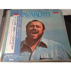 Vinil LP "Japan Press" Luciano Pavarotti &ndash; O Sole Mio Favorite Neapolitan Songs (EX)