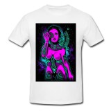Tricou &quot; Psy trance girls drawing &quot;