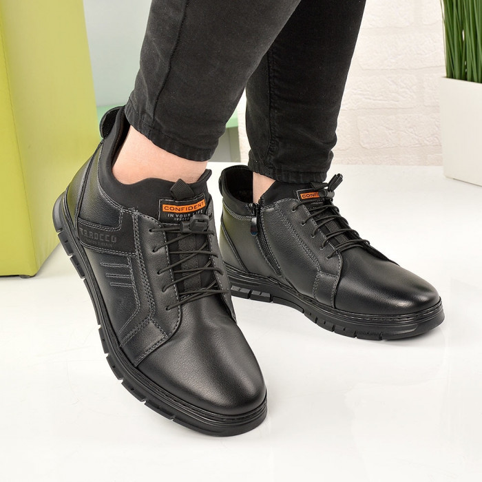 Pantofi Casual De Barbati 1241 Negre