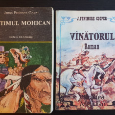 2 titluri J. FENIMORE COOPER - Ultimul Mohican / Vânătorul