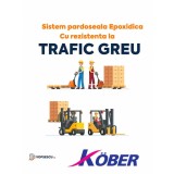 Sistem pardoseala epoxidica cu rezistenta la trafic greu, Kober