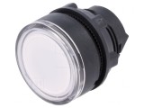 Comutator apăsare 22mm alb IP66