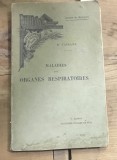 CRT1FR Carte Veche Maladies Des Organes Respiratoires Faisans Masson Gauthier Villars Medicina Biologie Anticariat
