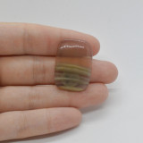 Cabochon fluorit galben 29x21x5mm c8, Stonemania Bijou