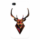 Husa silicon pentru Apple Iphone 4 / 4S, Geometric Tibetan Antelope