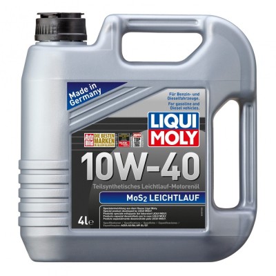 Ulei motor Liqui Moly Leichtlauf cu MOS2 10W40 4L 2627 foto