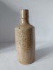 Sticla de ceramica gresie, 21cm inaltime x 7.5cm diametru, grea;