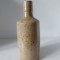 Sticla de ceramica gresie, 21cm inaltime x 7.5cm diametru, grea;