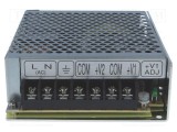 Alimentator MEAN WELL pulsatoriu &icirc;ncastrare modulară 66W 5VDC OUT 2