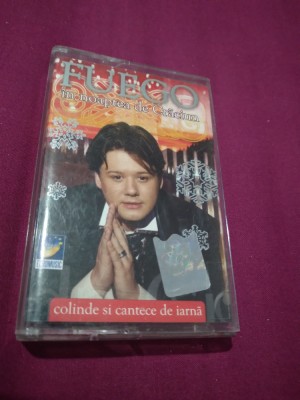 CASETA AUDIO FUEGO-COLINDE SI CANTECE DE IARNA /ORIGINALA RARA!!!! foto